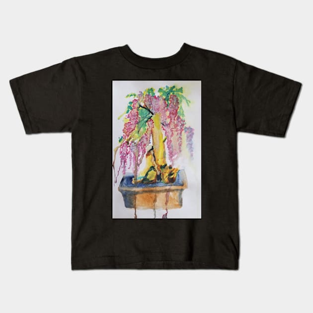 Bonsai Kids T-Shirt by teenamarie23art